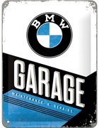 Placă metalică BMW - Garage