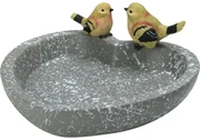 Hrănitor pentru păsări Inimă, 25,4 x 25,4 x 10,5cm, polystone