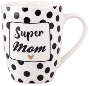 Cană de porțelan Altom Super mom,  300 ml