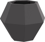 vidaXL Jardinieră Negru 50 x 50 x 40 cm Oțel