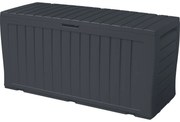 Keter Garden cutie de depozitare cu scaun Marvelplus antracit, 270 l, 116 x 57 x 45 cm
