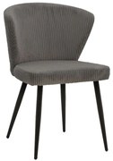 Scaun Bucatarie/Dining Makros Textil Gri Antracit
