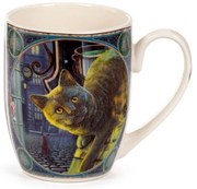 Cana din portelan cu pisici Rusty Cauldron - Lisa Parker 12 cm, 300 ml