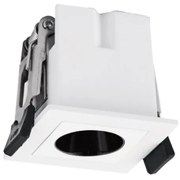 Corp incastrabil cu 1 spot LED BLAU alb