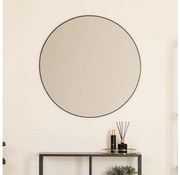 Oglindă de perete Atmosphera ALICE d. 76 cm negru