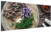 Tablou - Din tocătorul bucătăriei (120x50 cm)
