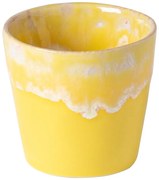 Ceașcă galbenă/albă pentru espresso din gresie 90 ml Grespresso – Costa Nova
