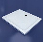 Dotty || 80x100x5 cm pătrat, acril Cădiță de duș, cu sifon inclus