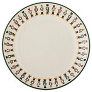 Farfurie crem pentru desert din gresie ø 16 cm cu model de Crăciun Jolly – Bloomingville