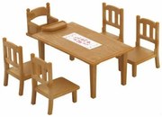 Sylvanian Families Mobilier - masă cu scaune