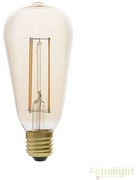 Bec LED decorativ dimabil FILAMENT amber E27 5W 2200K 17433