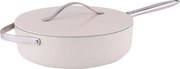 Tigaie inalta cu capac Zilan ZLN0880 din 5 straturi de material, maner inox, 28 cm