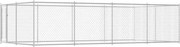 vidaXL Padoc pentru câini de exterior, 7,6 x 3,8 x 1,9 m