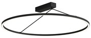 Plafoniera LED, Design Circular, 51W 3000K BLACK ZB-2563