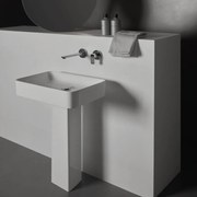 Piedestal pentru lavoar dreptunghiular Ideal Standard Atelier Conca alb mat