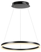 Lustra LED suspendata design circular Isaure, 60cm