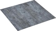 vidaXL Plăci de Pardoseală 55 pcs Gri 5,11 m² PVC