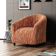 Huse bielastice UNIVERSO NOU dungi cărămizii fotoliu de club (l. 50 - 70 cm)