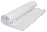 Topper Green Future, Argentum Therapy Memory Arctic Gel 7 zone de confort, 140x200 cm, H 5 cm