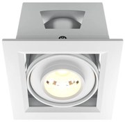 Spot LED incastrabil design tehnic Modern alb