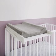 Saltea pentru masa de infasat bebe, husa detasabila bumbac, Woodies, 72 x 47 cm