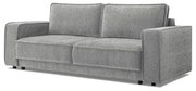 Canapea extensibilă gri deschis Emile - Bobochic Paris