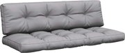 vidaXL Perne pentru paleți, 2 buc., gri, material textil