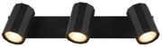 Spot Globo 57918-3B JAMES 3xGU10/25W/230V negru