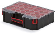 Organizator servieta 39 × 28,4 × 10,5 cm, cutii, negru