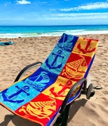 Prosop plaja 90A 160 cm 100% bumbac - Boats