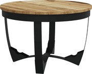 vidaXL Măsuță de cafea, 60x40 cm, lemn masiv de mango nefinisat