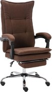 vidaXL Scaun de birou, maro, material textil