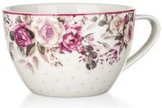 Banquet Cană ceramică jumbo Rose 550 ml