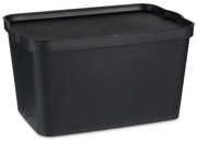 Raft de plastic pentru garderobă cu 3 coșuri COMFY PLACES, 42 x 30 x 108 cm