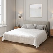 Cuvertura matlasata cu patratele