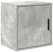 vidaXL Dulap de perete de garaj Lemn prelucrat gri beton