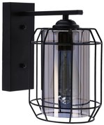 Lampă de perete JONERA 1xE27/40W/230V negru