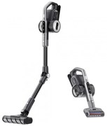 Aspirator vertical JIMMY H8 Flex, 550 W, 185 AW, pliabil, Cyclone, autonomie 65 minute, LCD, 7 accesorii, gri/negru
