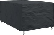 vidaXL Husă pentru mobilă Simplu Negru 143 x 225 x 90 cm 210D