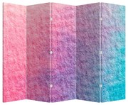Paravan - Textură colorată (210x170 cm)