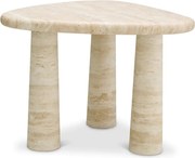 Masuta realizata manual din travertin Larino S