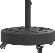 vidaXL Suport umbrelă pentru stâlpi Ø38 / 48 mm, 27 kg, rotund