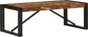vidaXL Masuta de cafea multicolora 100x50x35 cm lemn masiv recuperat