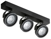 Spot aplicat directionabil JERRY 3 negru ZZ AZ1886