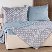 Set matlasat din micropluş VELORA 2 buc