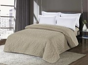 Cuvertura de pat bej STONE Dimensiune: 170 x 210 cm