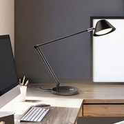 Veioza/Lampa de birou LED cu brat articulat Taros negru