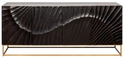 Comoda din lemn Scorpion 177cm Mango negru