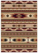 Covor Clasic Lotus Bej / Grena 15080 Selectează mărime: 060 X 110