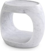 Masuta laterala design LUX Clipper low, alb 114856 HZ